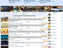 Tablet Screenshot of juegasolo.com
